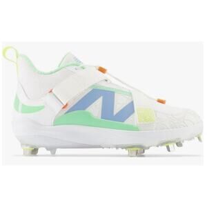New Balance Men's FuelCell Lindor V2 Metal Baseball Shoe, white , 15